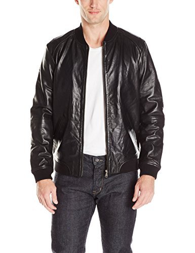 Ted Baker Men's Dryden Leather Jacket 