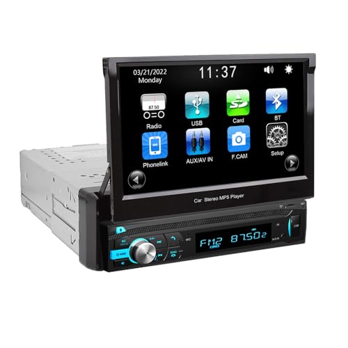 Radio para Auto 7 pulgadas Pantalla Táctil Bluetooth miniatura 1