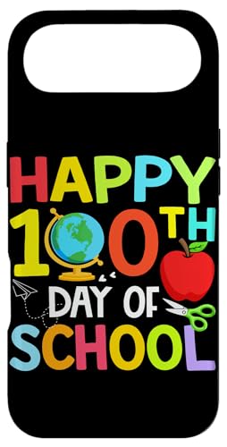 Happy 100th Day of Kindergarten Teacher Boys Girls 100 days �X�}�z�P�[�X iPhone Air �p