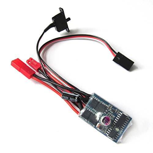 Powerday®Rc 20A Esc Brushed Motor Speed Controller For Rc Car Boat W/O Brake #TOP3