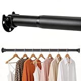 【Usage Polyvalent et Pratique】Utilisez cette barre extensible comme tringle à rideaux, rail salle de bain, séparateur ou barre de sécurité. Parfaite pour la maison, les dressing ou les camping-cars.