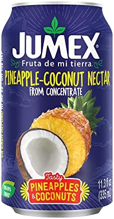 Jumex Pineapple-Coconut Nectar | Recyclable Can with Non-BPA Lining | 11.3 Fl Oz (Pack of 24)
