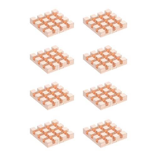 Disipador de cobre para Raspberry Pi y proyectos de electrónica doméstica sin ruido de ventilador