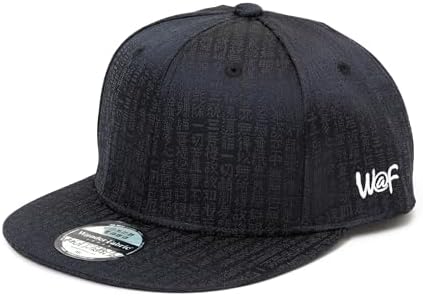 Cotton Baseball Cap Japanese Embroidered Pattern Ripple Red Koi Carp Black NEW