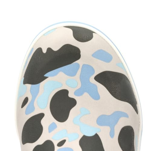 XTRATUF Big Kids Ankle Deck Boot - Size 3, Ice Duck Camo - Lightweight, 100% Waterproof Rubber Footwear for Boys & Girls - Non-Marking, Slip-Resistant Outsole - Moisture-Wicking Liner by XTRATUF - Used condition - Image 8