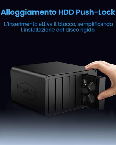 Storage NAS F6-424 Max - 6Bay Core i5 1235U 10 core 12 thread - RAM - Immagine 5