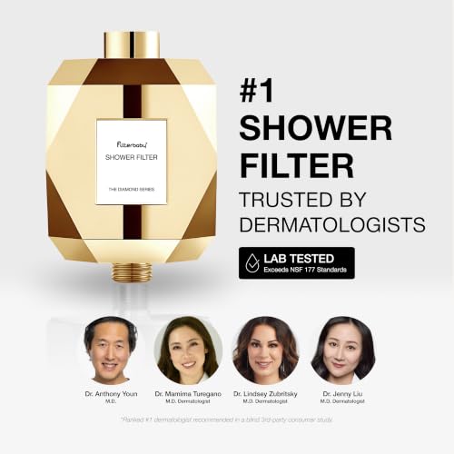 Image of Filterbaby Diamond Shower Filter for Skin & Hair, Reduces Chlorine