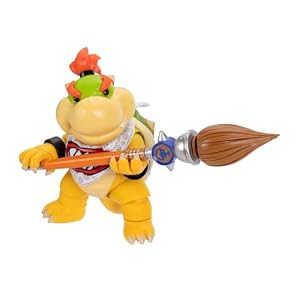 Figurine Wonder Bowser Jr. 12cm Super Mario Galaxy avec Pinceau