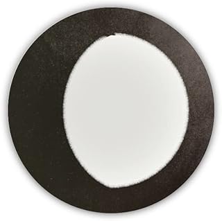 Waxing Gibbous Moon Symbol - Pin Button Badge - Element Wicca Pagan Paganism Witch Witchcraft Magic Alchemy Spells Blessing Protection Charm Spirituality - 45 mm Badges