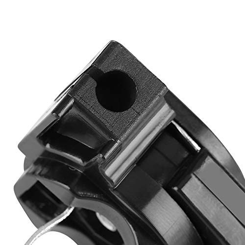 VIFERR Rasenmäher-Gashebel, Gashebel Universal Passend für 23~27 mm Lenker, Garten, Landwirtschaft, Versorgung, Schwarz und Splitter