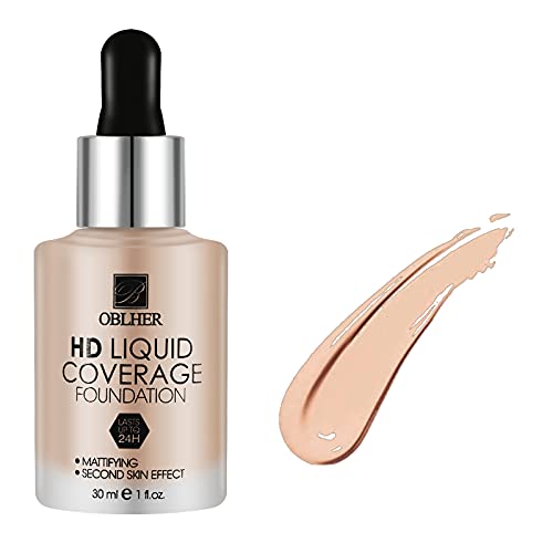 Liquid Cover Foundation Use Liquid Foundation Makeup Full Cover Foundation (Naturalï¼‰