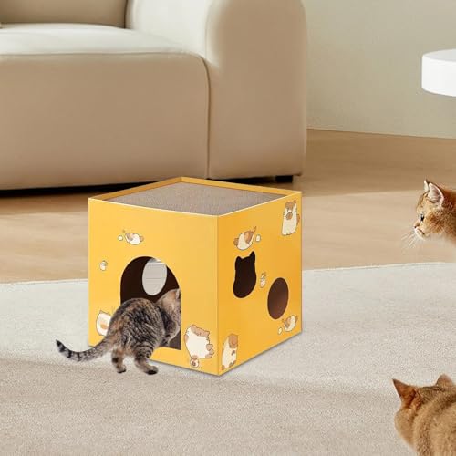 Griffoir en carton pour chat d'intérieur polyvalent - 4