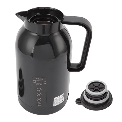 WGFOIP 12-24V 1300ML Car Electric Kettle, Portable Hot Water Bottle Stainless Steel Cigarette Lighter for Travel for Coffee Tea