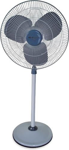 Image of Bajaj TEZ TURBO FARRATA 500 MM GREY PEDESTAL FAN