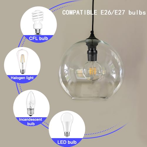 Dusk to Dawn Sensor Socket, E26 E27 Base Light Sensor Socket for Outdoor Lighting, Compatible with Incandescent/CFL/LED/Halogen Bulbs, UL Listed, 4 Pack by Mighmia - Used condition - Image 4