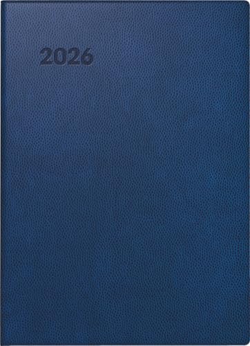 BRUNNEN Taschenkalender Mod. 731 26 | A6 Kunststoff dunkelblau