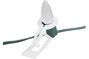 Novelty Lights C7 Tuff Flex Christmas Light Clips: Keep your Christmas lights shining brightly