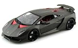 Lambo Sesto Elemento Sports Car, Gray - 18-21061GRY - 1/24 Scale Diecast Model Car