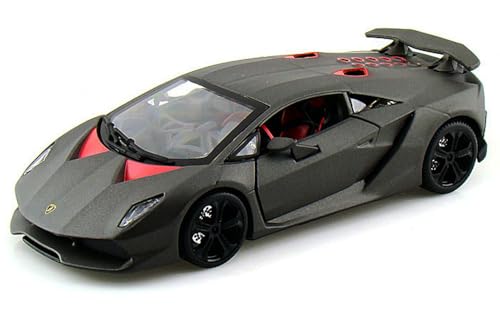 Lambo Sesto Elemento Sports Car, Gray - 1:24 miniatura 1
