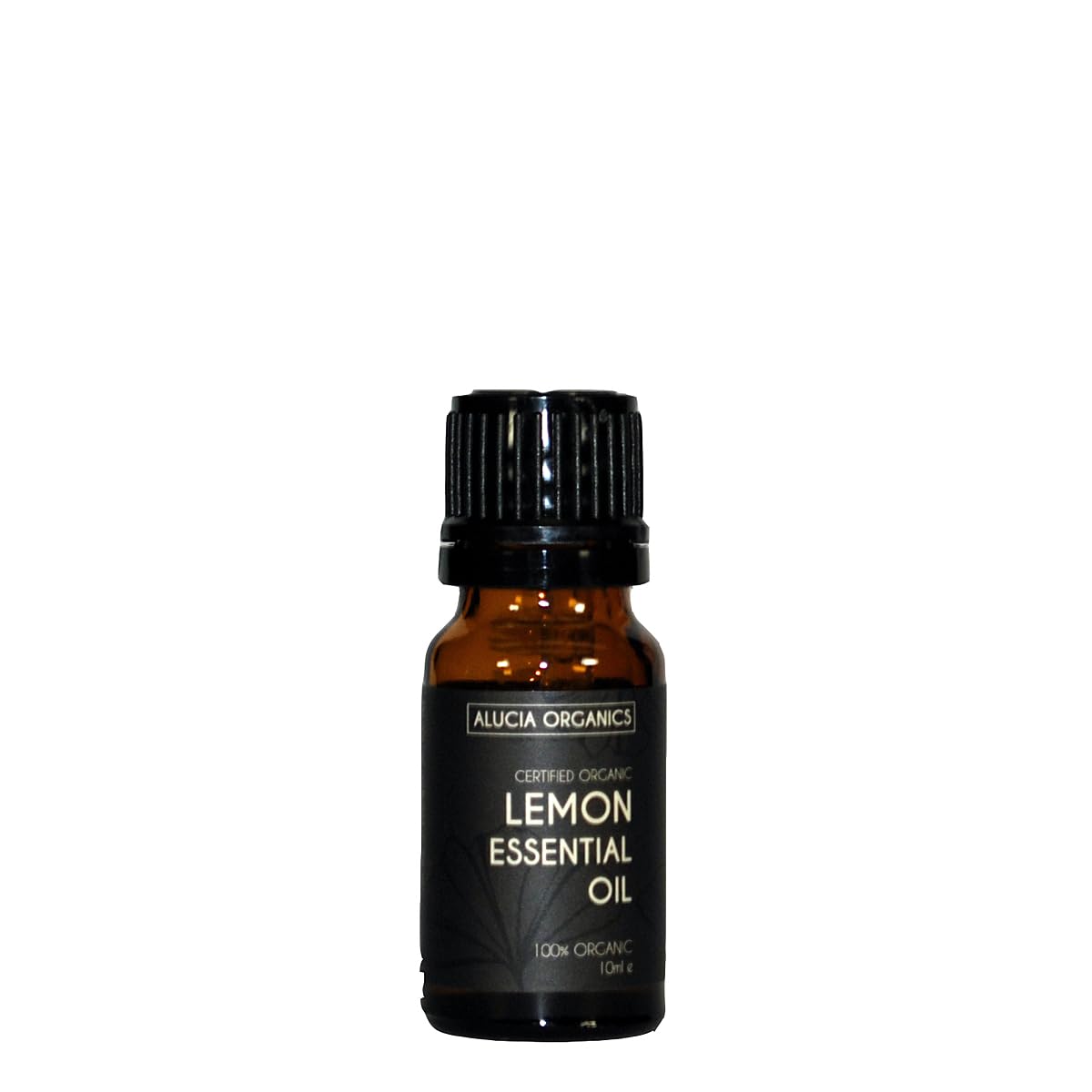 Certified Organic Lemon Essential Oil 10ml - Pure, Natural, Cruelty Free, Vegan, Undiluted - for Use in Aromatherapy, Massage Blends and Diffusers