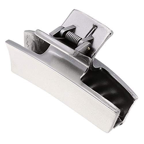 Camila Paris CP2593 French Hair Clips for Women, Silver, Girls Hair Claw Clips Jaw Fashion Durable and Styling Hair Accessories for Women, Made in France with Cellulose
