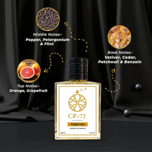 Image of Perfume for Men | Luxury Inspired T.D.H | Orange, Grapefruit, Pepper, Vetiver & Cedar Notes | 40% Oil Concentration | Long Lasting Upto 10-12 Hours | Extrait De Parfum 60ml
