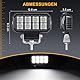 antom 2er LED Arbeitsscheinwerfer 172W 6500K 9-60V IP68 wasserdicht led Scheinwerfer Zusatzscheinwerfer für Traktoren,ATV, Outdoor-Enthusiasten,Nachtarbeit auf Baustellen
