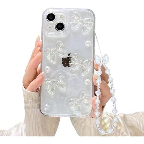 Ownest iPhone 13 Case with Bling Bowknot Cover