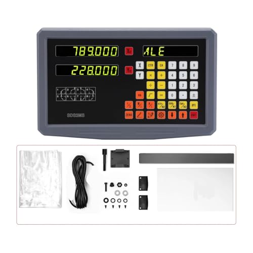 Conjunto Visor Digital LED 2 Ejes con Regla Óptica miniatura 1