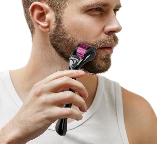 Roller Hair and Beard Growth |Beard Activator |540 Titanium Microneedling Roller |Pack Of 1|Reduces Hair Fall |Easy to use | Safe & Effective AAD-P149-image-18