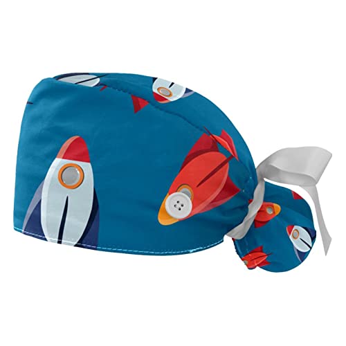 Chapeaux de travail contre la transpiration JDEZ casquettes ajustables motifs avions lot de 2