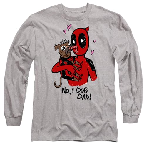 T-shirt Marvel Dogpool cadeau idéal pour papa chien et fan de comics