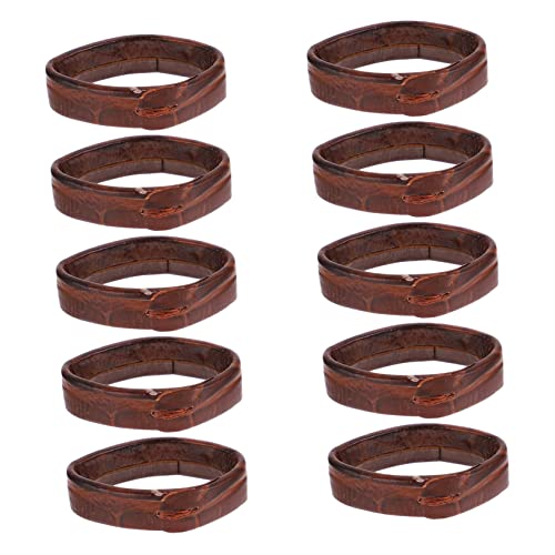 Boucle de bracelet de montre LIFKOME en cuir profond pour montres