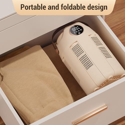 Secador de zapatos portátil Zerodis 110V plegable compacto miniatura 7