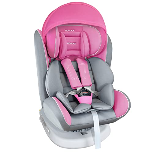 XOMAX XL-313 – Seggiolino Auto Con ISOFIX, Gruppo 2/3 (15-36 Kg, Circa 3-12 Anni), Guida Cintura, Rivestimento Lavabile, Omologazione ECE R129 - 2