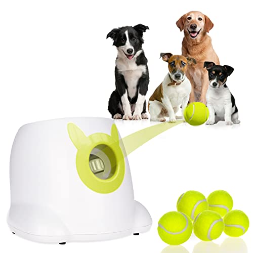 Beeyeo Dog Ball Launcher Automatic Ball Launcher For Dogs Toys Interactive Fetch Ball Thrower Machine For Small And Medium Size Dogs #TOP5