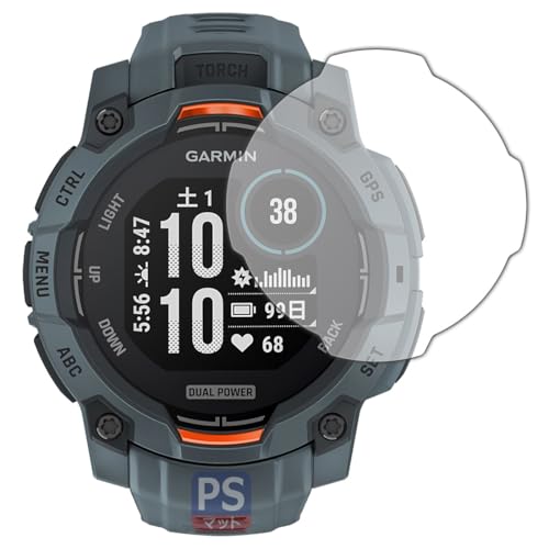 PDA�H�[ GARMIN Instinct 3 Dual Power [�P�[�X�T�C�Y 45mm�p] �Ή� PerfectShield �ی� �t�B���� ���˒ጸ �h�w�� ���{��