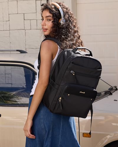 Mochila LOVEVOOK para portátil 15.6 pulgadas negra miniatura 2