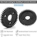 49-Tooth M1 Spur Gear 1.0 Metric Pitch, Hardened Steel Upgrades Main Gear 31T 33T 35T 37T 39T 41T 43T 45T 47T 49T 51T Mod 1 Fit for TRAXXAS Slayer Pro 4X4 Revo 3.3 ARRMA HPI HOBAO LOSI (49T)