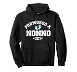 Photo Gallery promosso a nonno 2021 felpa con cappuccio Photo Gallery promosso a nonno 2021 felpa con cappuccio