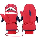 Kinder Skihandschuhe-7-Mi Wasserdichter Fausthandschuh Warm Winter Skating Handschuhe Jungen Fäustel Fäustlinge