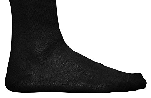 VITSOCKS 100% Katoenen Dunne Ademende Kniehoge Sokken Heren (2 PAAR) Business Kniekousen - Afbeelding 7