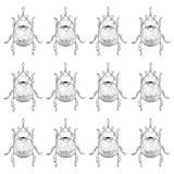 Imballaggio ideale:ogni confezione contiene 14 pezzo di charm a forma di animale con dimensioni del foro di 17x13.5x3mm e 1.6mm, perfetto per creare più gioielli in un unico lotto