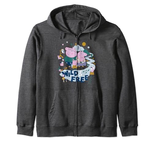 Sweat Peppa Pig Wild & Free contre le vent lors des sorties parcs