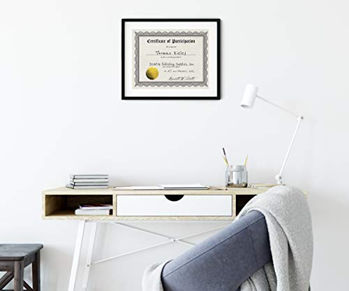 Certificate Of Participation Certificate Paper With Embossed Gold Foil Seals - 30 Pack - Parchment Award Certificates For Students, Teachers, Employees - 8.5" X 11" Inkjet/Laser Printable #TOP1