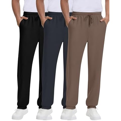 Neer Men's Athletic Sweatpants 3 Pack Cover