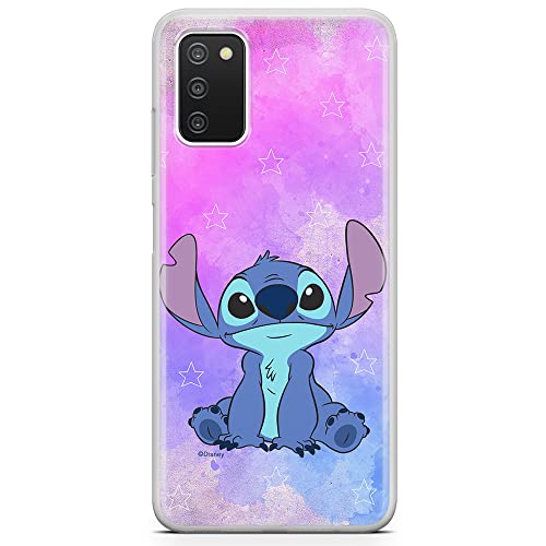 ERT GROUP mobile phone case for Samsung A03S original and officially Licensed Disney pattern Stitch 006 optimally adapted to the shape of the mobile phone, case made of TPU