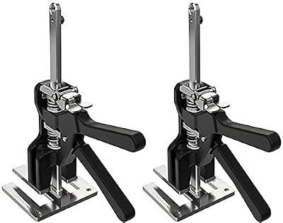 Viking Arm Hand Tool Jack Set, Labor-Saving Arm, Door Panel Lifting Cabinet Jack, Up to 330 Lb, Board Lifter, Wall Tile Height Adjuster (Upgrade 2Pcs)