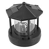 Lampe solaire – alimentée à l'énergie solaire, elle offre un bon éclairage, est très pratique et permet de réaliser un bel effet décoratif, comme une lampe de phare ornementale