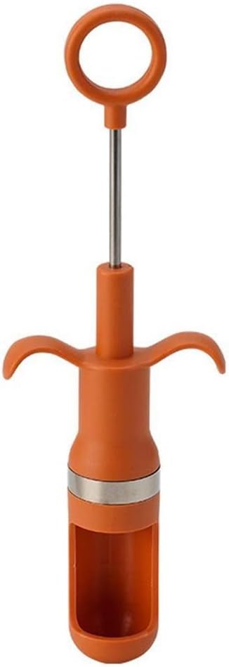 Red Dates Fruit Kitchen Pitter Remover Jujube Nucleus Corer Remove Pit Tool Gadget(D)